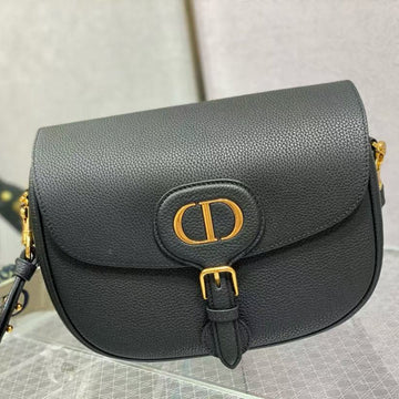 CD BOLuxe CarryY EAST-WEST 27 BAG IN BLACK CALFSKIN GOLD HARDWARE Luxe Carry