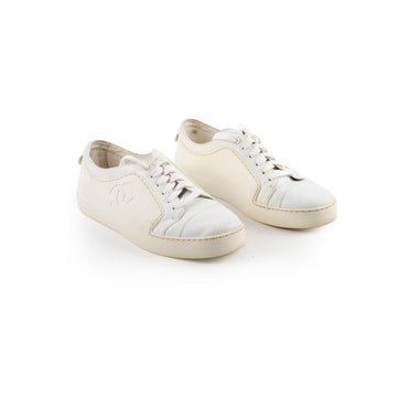 Top Quality Chanel White Sneakers Size 37.5