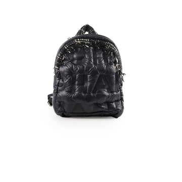 Top Quality Chanel Doudonne Nylon/Tweed Backpack Black 26 Series