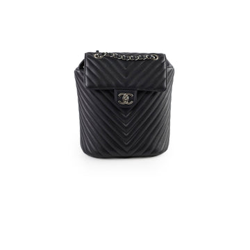 Top Quality Chanel Small Chevron Urban Spirit Backpack