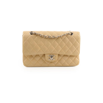Top Quality Chanel Medium/Large Caviar Double Classic Flap Beige