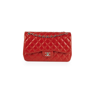 Top Quality Chanel Jumbo Double Flap Red