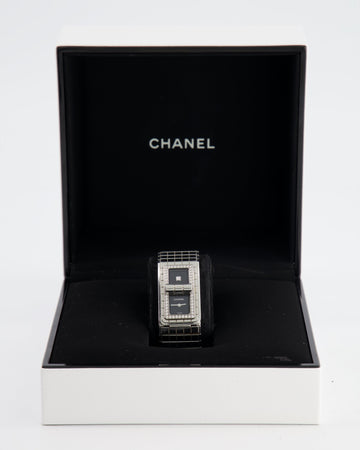 Top Quality Chanel Code Coco Steel and Diamond Watch RRP ¬£8,400
