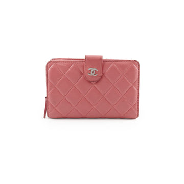 Top Quality Chanel Compact Wallet Pink