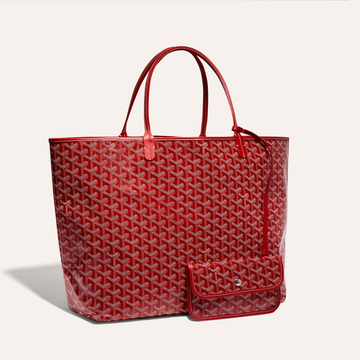 SAINT LOUIS GM 40CM RED CANVAS by Luxe Carry
