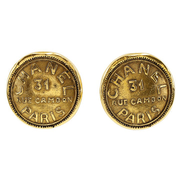 Top Quality Chanel Gold Plated Earrings