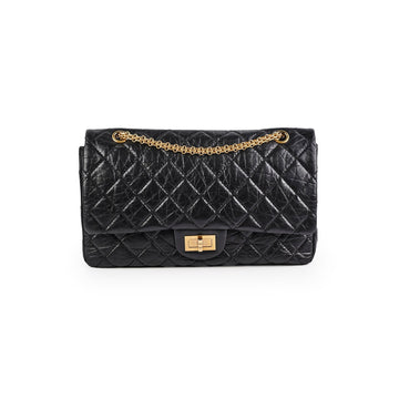 Top Quality Chanel Reissue Maxi 227 Black Shoulder Bag