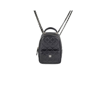 Top Quality Chanel Mini Backpack Caviar Black