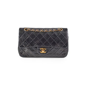 Top Quality Chanel   Small Classic Flap Lambskin Black - Series 2