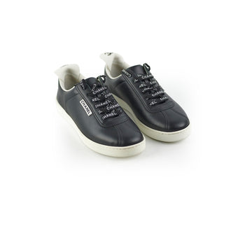 Top Quality Chanel Black Sneakers Size 36