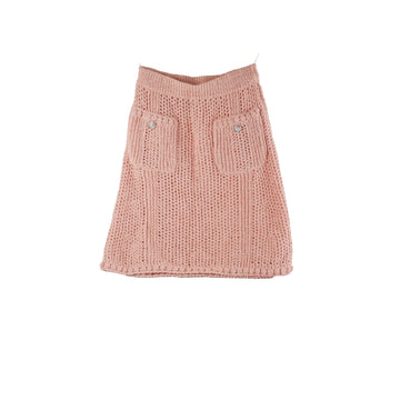 Top Quality Chanel Pink Skirt Size 34