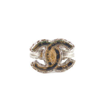 Top Quality Chanel CC Logo Ring Costume Jewelry Size 52
