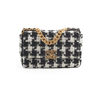 Top Quality Chanel 19 Tweed Medium 2020