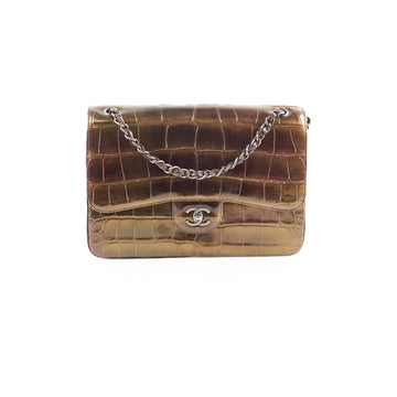 Top Quality Chanel Metallic Aligator Jumbo 14 Series