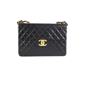 Top Quality Chanel Maxi Jumbo   Black 24K Gold