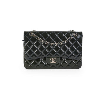Top Quality Chanel Blue Patent Jumbo