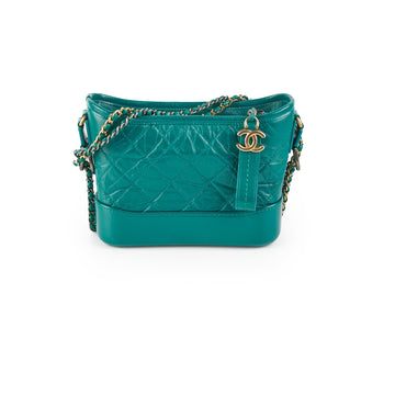 Top Quality Chanel Small Gabrielle Green - Series 29