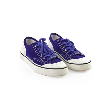 Top Quality Chanel Suede Women's Sneakers Blue Size 40