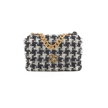 Top Quality Chanel 19 Tweed Medium/Large 2020