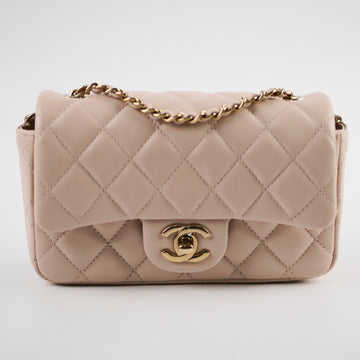 Top Quality Chanel Lambskin New 2024 Extra Mini Nude - Microchip