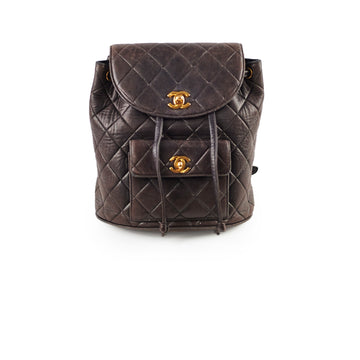 Top Quality Chanel   Duma Backpack Black