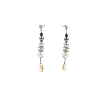 Top Quality Chanel Pearl Drop Earrings Costume Jewellery