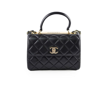 Top Quality Chanel Small Trendy Lambskin Black Series 31