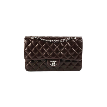Top Quality Chanel Medium/Large Classic Double Flap Dark Chocolate