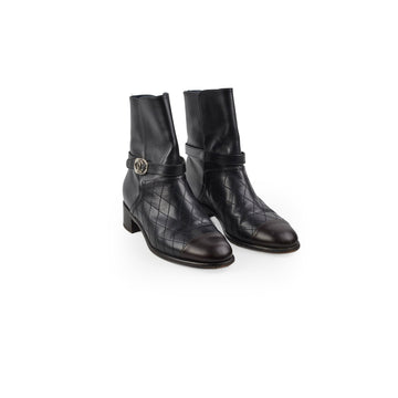 Top Quality Chanel Black Boots Size 38