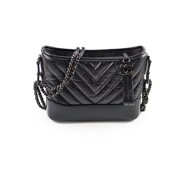 Top Quality Chanel Small Gabriel Black Series 28