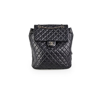 Top Quality Chanel Large Black Urban Spirit Backpack