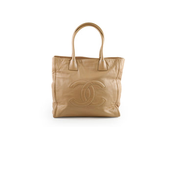 Top Quality Chanel Beige CC Tote