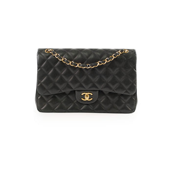 Top Quality Chanel Jumbo Double Flap Lambskin Black GHW (19 series)