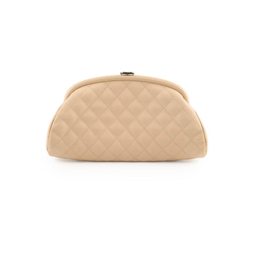 Top Quality Chanel Clutch Caviar Ivory - Series 12