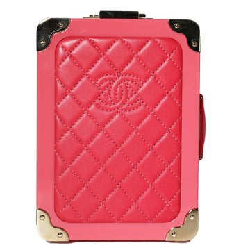 Top Quality Chanel 2016 SS Trolley Pink Minaudiere