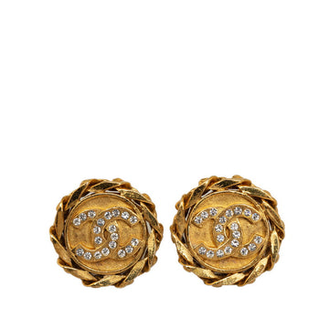 Top Quality Chanel   Stone Earring Gold Ladies