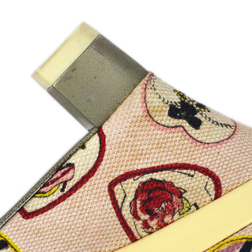 Top Quality Chanel * Pink Valentine Sandals Mules Shoes #35