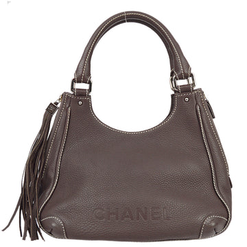 Top Quality Chanel 2003-2004 Brown Hobo Handbag