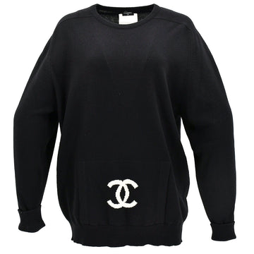 Top Quality Chanel Fall 1994 CC logo cashmere jumper