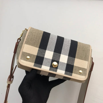 B-Berry - Luxe Carry   Check And Small Crossbody Bag For Women, Bags 7.1in/18Luxe Carry