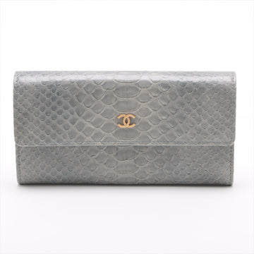 Top Quality Chanel Coco Croco Wallet Gr Gold  18th
