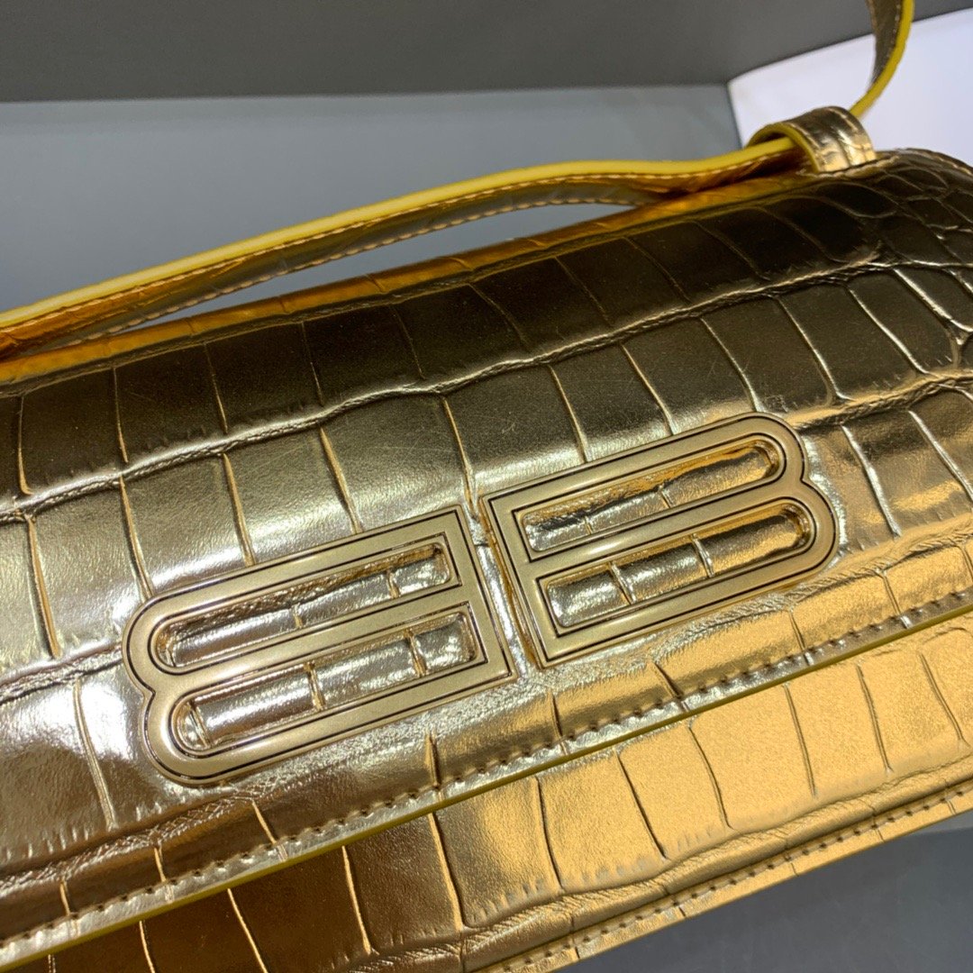 BLN-Ciaga Gossip Small Shoulder Bag Gold, For Women,  Bags 9.1in/23Luxe Carry