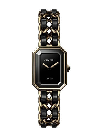 Premier Edition Original Chain Watch Black Chanel
