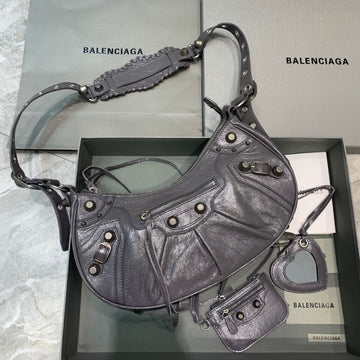 BLN-Ciaga Le Cagole XS Shoulder Bag In Gray, For Women,  Bags 13in/33Luxe Carry