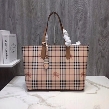 Luxe Carry Reversible Tote Haymarket Canvas Medium For Women, Bags 19.3in/49Luxe Carry
