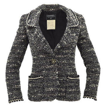 Top Quality Chanel Fall 1994 boucle single-breasted jacket #36