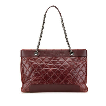 Top Quality Chanel Matelasse Leather Chain Tote Bag