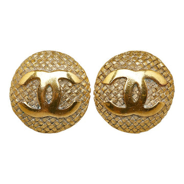 Top Quality Chanel   Wrapped Decacoco Cocomark Rage Earring Gold  Ladies CHANEL