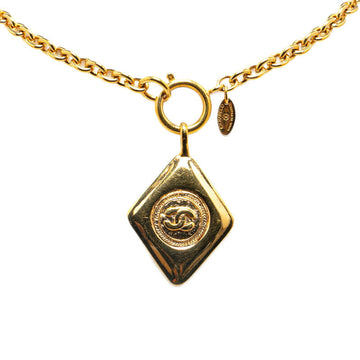 Top Quality Chanel Coco Mark Diamond Motif Chain Necklace
