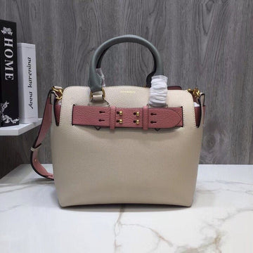 B-Berry - Luxe Carry  Small Triple Stud Belt Bag Cream For Women, Bags 14in/36Luxe Carry